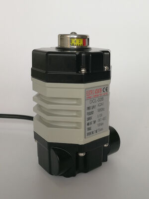 Aluminum Alloy Ultra Small AC110V 6W 0.15A Electric Quarter Turn Actuator