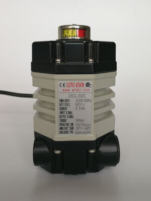 Ηλεκτρικός ενεργοποιητής CSA Super torque miniature DC/AC 18 Nm
