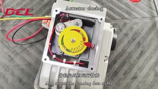 Δοκιμή επικοινωνίας Modbus-RTU για ηλεκτρικούς ενεργοποιητές